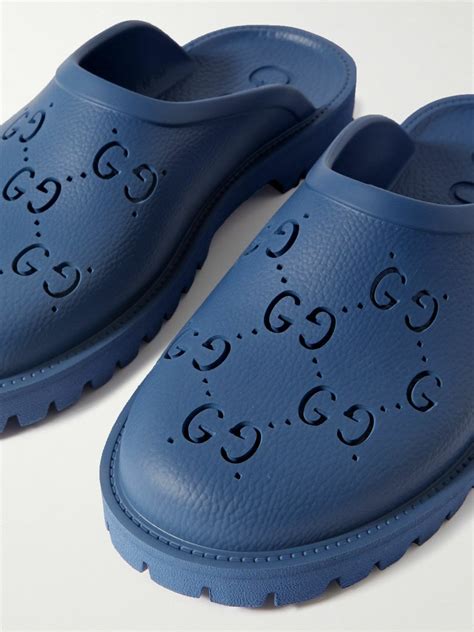 gucci rubber clogs womens|Gucci logo rubber platform sandals.